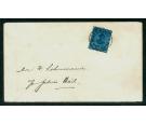 SG20. 1900 3d Deep blue/blue. A very attractive cover...