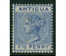 SG27a. 1887 2 1/2d Ultramarine. 'Large '2' in '2 1/2' with slant