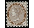 SG24a. 1897 1/- Brown. '$' for 'S' in Shilling. Brilliant...