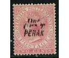 SG33a. 1887 1c on 2c Pale rose. 'Surcharge Double'. Excellent...