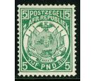 SG187. 1892 £5 Deep green. A superb mint example...