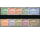 SG84-93. 1932 Set of 10. A superb fresh mint set...