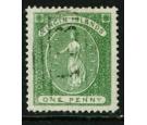 SG22b. 1878 1d Green. 'WMK Upright'. Superb fine used...