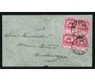 SG3. 1900 3d on 1d Carmine. A wonderful cover to Bulawayo...