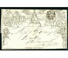 1840. 1d Mulready letter sheet. (Forme 5, A 243)...