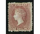 SG21. 1875 1/- Claret. A very fine mint...