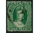 SG15. 1875 1d Green. A very fine used...