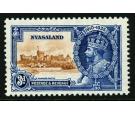 SG125k. 1935 3d Brown and deep blue. 'Kite and vertical log'. Br