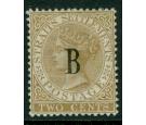 SG14. 1882 2c Brown. Very fine well centred mint...