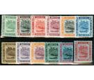 SG34-47. 1908 Set of 12. Superb fresh mint...