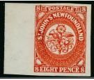 SG8. 1857 8d Scarlet-vermilion. Fantastic fresh mint...