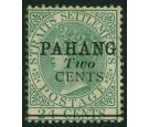 SG7. 1891 2c on 24c Green. Very fine mint with...