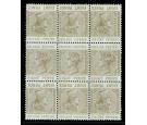 SG35a. 1883 8d Grey-brown. 'Tete-beche'. 3 Pairs...