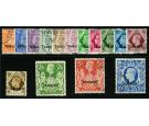 SG261-275. 1949 'TANGIER' Set of 15. Superb used...
