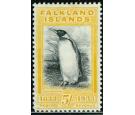 SG136. 1933. 5/- Black and yellow. Superb fresh well centred min