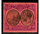 SG91. 1923 £1 Black and purple/red. Superb fine used...