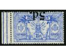 SG42a. 1924 5d on 2 1/2d Ultramarine. 'Surcharge Inverted'. Supe