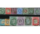 SG32-44. 1904 Set of 13. A superb fine used...