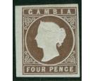 SG2. 1871 4d Pale brown. Stunning fresh mint...