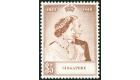 SG32. 1948 $5 Brown. Brilliant fresh U/M mint...