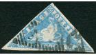 SG14b. 1861 4d Pale bright blue. Superb used with beautiful colo