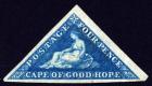 SG6. 1855 4d Deep blue. Choice fresh mint with gorgeous...