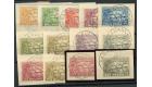 SG125-136. 1925 Set of 13. All superb fine used on piece...