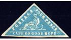 SG14. 1861 4d Pale milky blue. Choice brilliant fresh mint with 