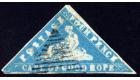 SG14b. 1861 4d Pale bright blue. Superb fine used with excellent