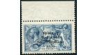 SG21. 1922 10/- Dull grey-blue. Brilliant fresh U/M sheet margin