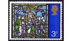 SG895b. 1971 3p Multicoloured 'Carmine-rose Omitted'. Brilliant 
