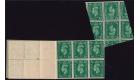 SG485a. 1941 1/2d 'Tete-Beche' Booklet. The only known example