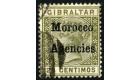 SG3ca. 1898 20c Olive-green 'Overprint Double'. Very fine used..