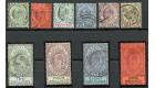 SG46-55. 1903 Set of 10. Very fine used...