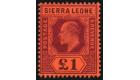 SG98. 1905 £1 Purple/red. Brilliant fresh mint...