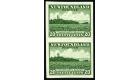 SG218a. 1932 20c Green 'Imperforate Pair' Brilliant U/M mint...
