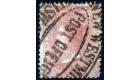 SG2. 1860 2 1/2d Deep reddish rose. Very fine used...