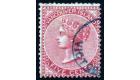 SG13. 1865 5c Rose. Superb fine used with blue postmark...