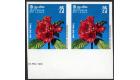SG611a. 1976 25c Multicoloured. 'Imperforate Pair'. Brilliant U/