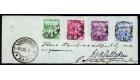 SG1-4. 1899 Set of 4. All superb fine used on piece, signed...