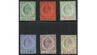SG56-61. 1904 Set to 1/-. Very fine mint...