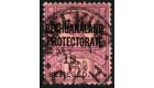 SG14. 1900 1s on 6d Purple/rose-red. Very fine used...