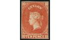 SG9. 1857 10d Dull vermilion. Very fine fresh mint...