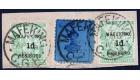 SG1(2),20. 1900 1d Green and 3d Deep ble/blue. All very fine use