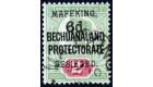 SG8. 1900 6d on 2d Green and carmine. Superb used...