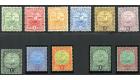 SG77-88. 1906 Set of 11. Superb mint with beautiful colours...