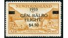SG235. 1933 $4.50 on 75c Yellow-brown. Very fine fresh well cent