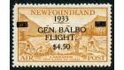 SG235. 1933 $4.50 on 75c Yellow-brown. Superb fresh well centred