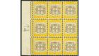 SG36a. 19045d Grey and yellow. 'SER.ET' for 'SERVIET'. Brilliant