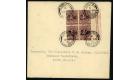SG115. 1928 2 1/2d on 2d Purple-brown. Choice superb fine used b